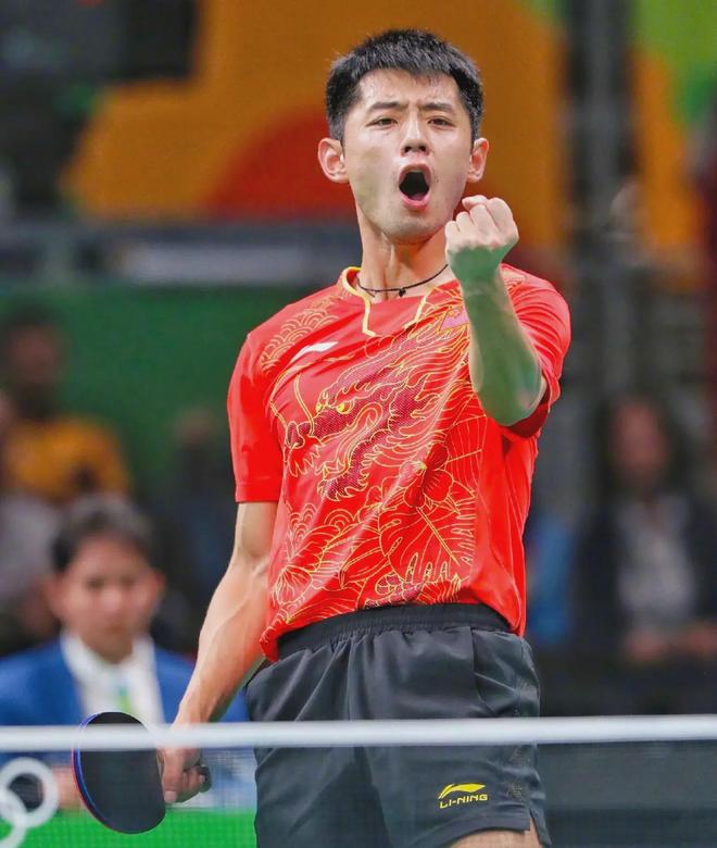 包含英国乒乓球队强势德国乒乓球队，张继科送出助攻的词条